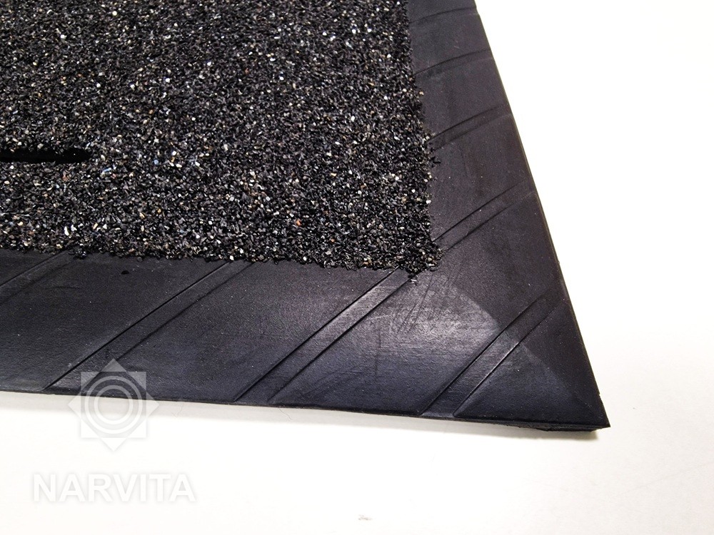 kilimėlis su nuožulniais kraštais