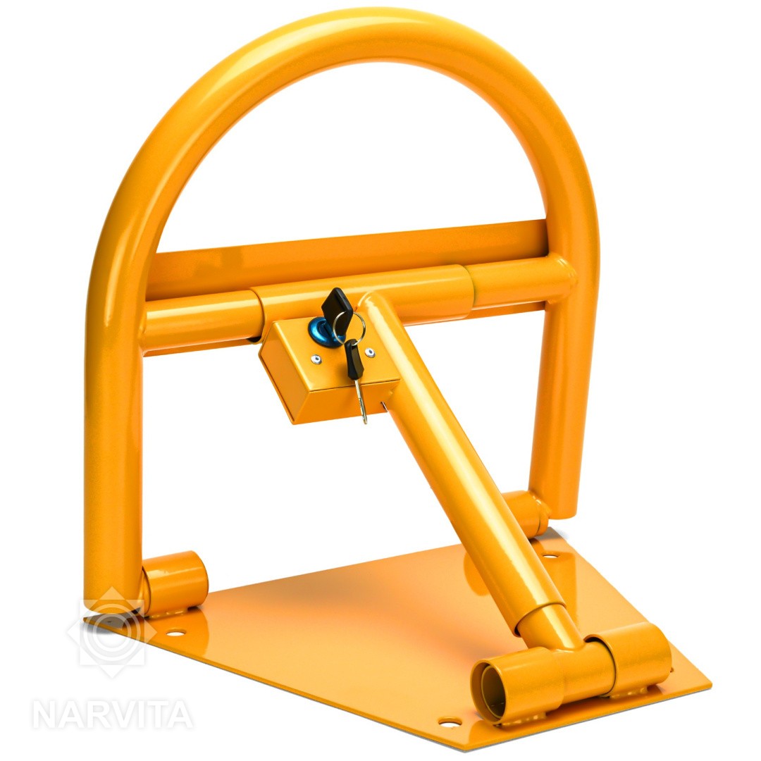 automobilio vietos sulankstomas pusapvalis užraktas