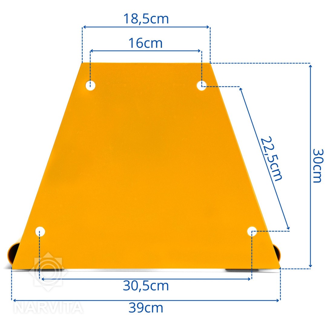 parkingo blokatoriaus padas