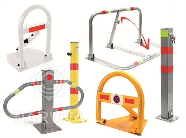 Sulankstomi parkingo užraktai