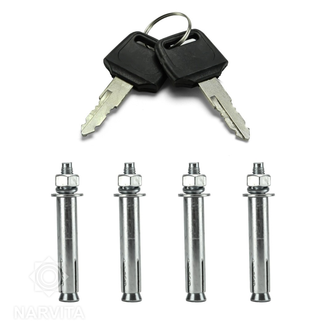 spyna ir ankeriai vietos užraktui