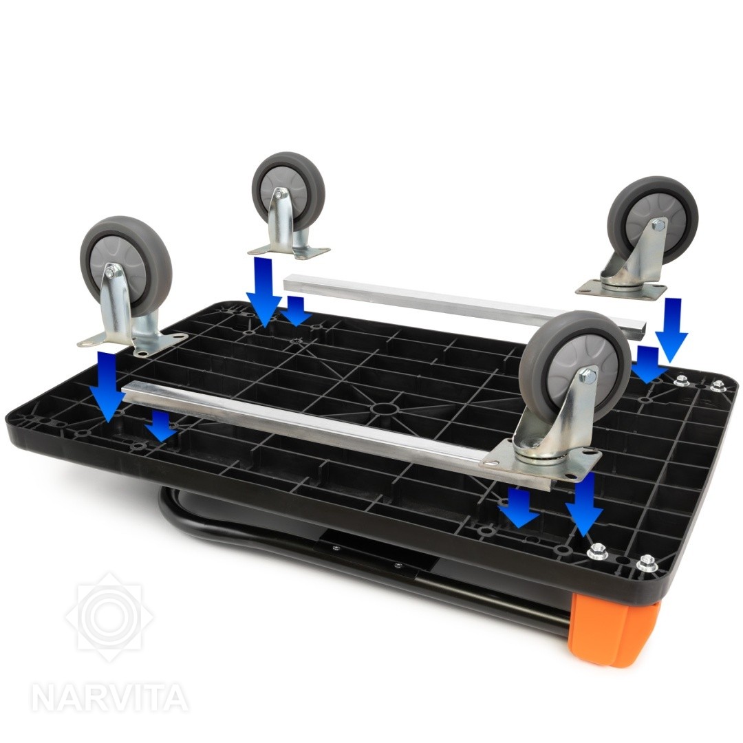 sulankstomas transportavimo vežimėlis