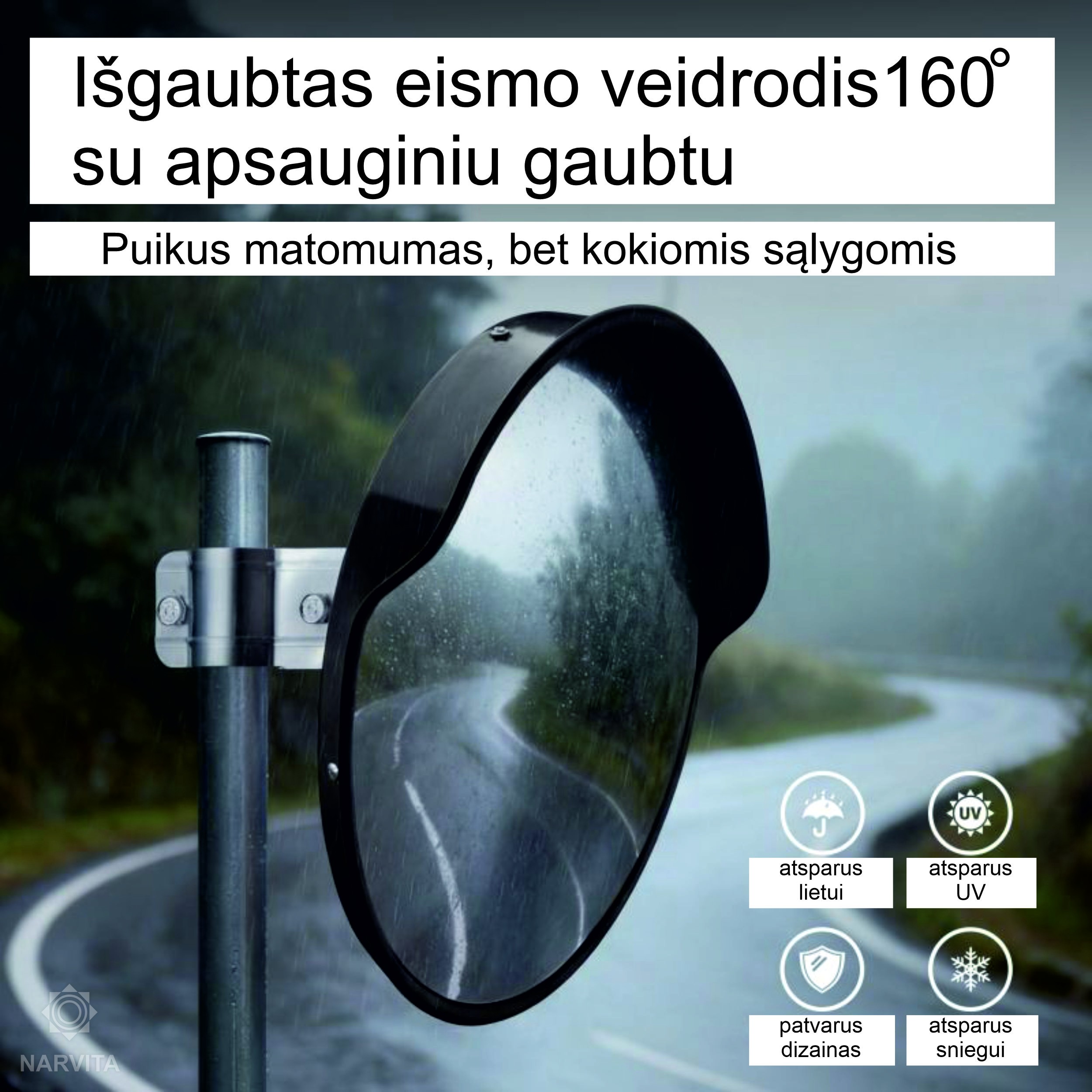 išgaubtas sferinis veidrodis