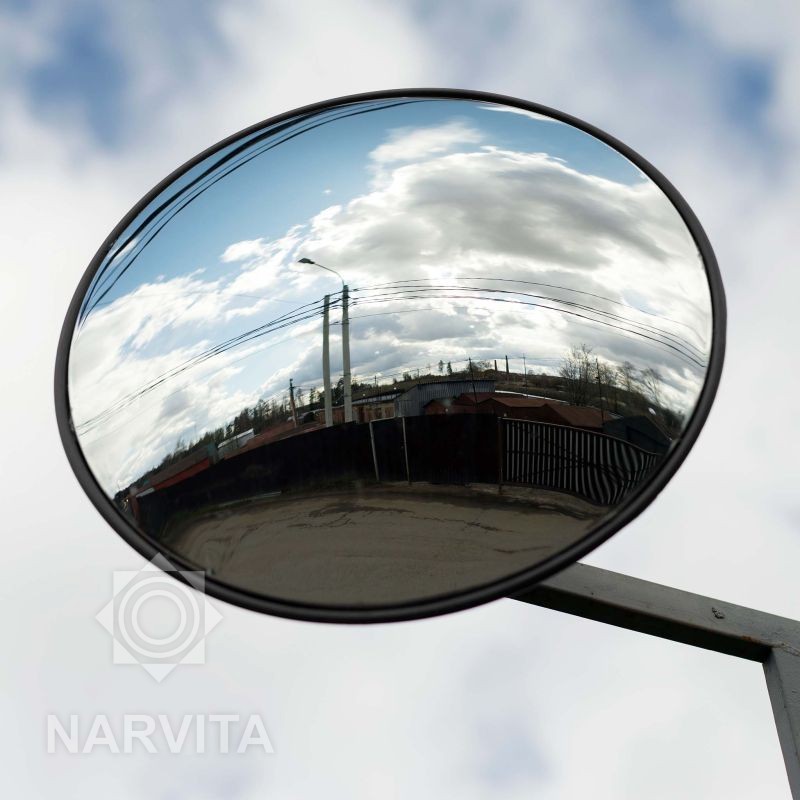 kaminamas sferinis veidrodis