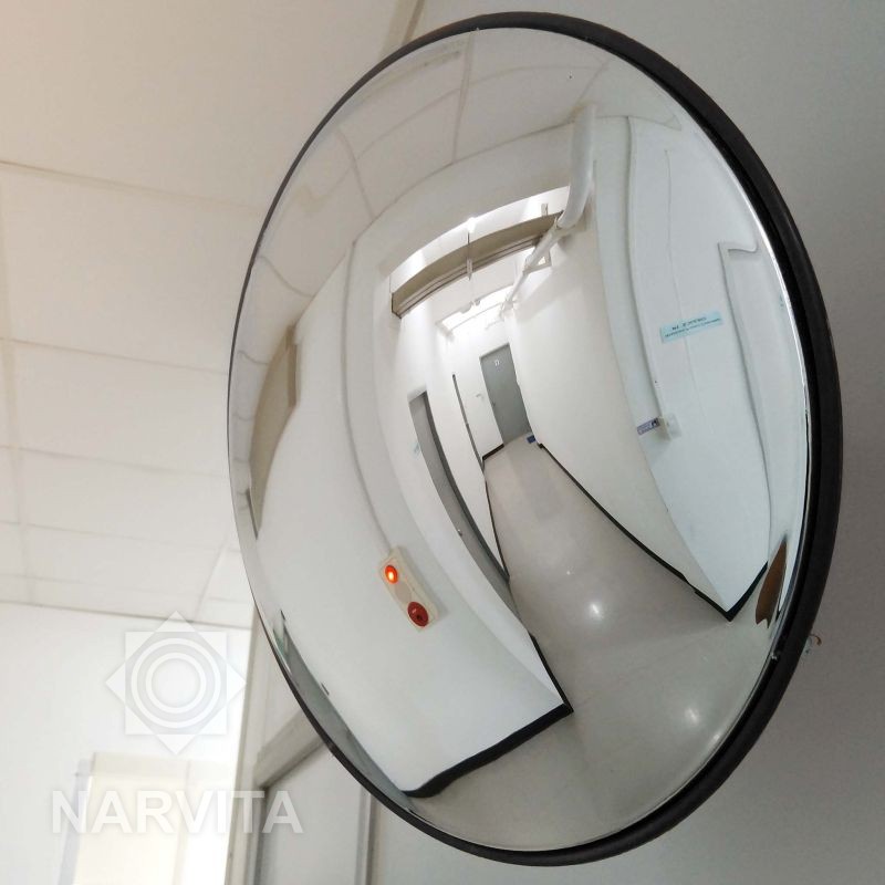 sferinis veidrodis patalpose